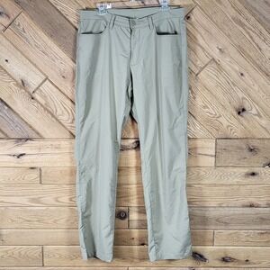 Under Armour Pants Mens 36x32 Loose Fit Performance Golf Chino Khaki Tan